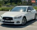 Белый Инфинити Q50, объемом двигателя 3.7 л и пробегом 132 тыс. км за 12700 $, фото 1 на Automoto.ua