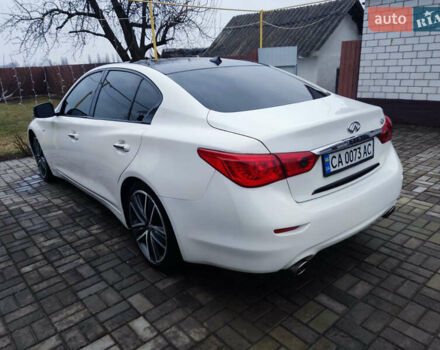 Белый Инфинити Q50, объемом двигателя 3.7 л и пробегом 172 тыс. км за 13499 $, фото 15 на Automoto.ua