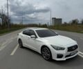Белый Инфинити Q50, объемом двигателя 2.14 л и пробегом 145 тыс. км за 14700 $, фото 1 на Automoto.ua
