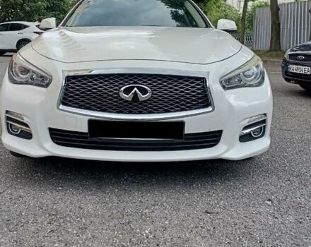 Белый Инфинити Q50, объемом двигателя 3.7 л и пробегом 84 тыс. км за 17200 $, фото 7 на Automoto.ua