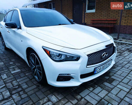 Белый Инфинити Q50, объемом двигателя 3.7 л и пробегом 172 тыс. км за 13499 $, фото 14 на Automoto.ua
