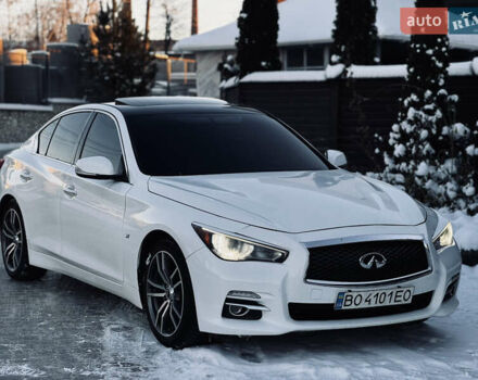 Білий Інфініті Q50, об'ємом двигуна 3.7 л та пробігом 150 тис. км за 16300 $, фото 21 на Automoto.ua