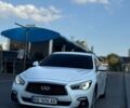 Белый Инфинити Q50, объемом двигателя 3.7 л и пробегом 180 тыс. км за 15500 $, фото 1 на Automoto.ua