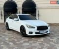 Белый Инфинити Q50, объемом двигателя 2.2 л и пробегом 154 тыс. км за 13800 $, фото 1 на Automoto.ua