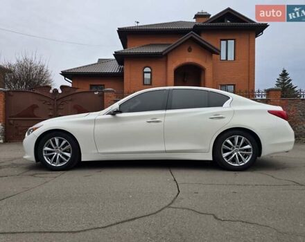 Белый Инфинити Q50, объемом двигателя 3.7 л и пробегом 124 тыс. км за 15500 $, фото 26 на Automoto.ua