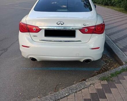 Белый Инфинити Q50, объемом двигателя 3.7 л и пробегом 84 тыс. км за 17200 $, фото 9 на Automoto.ua