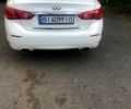 Белый Инфинити Q50, объемом двигателя 3.7 л и пробегом 121 тыс. км за 15350 $, фото 2 на Automoto.ua