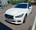 Белый Инфинити Q50, объемом двигателя 2.14 л и пробегом 180 тыс. км за 13700 $, фото 1 на Automoto.ua