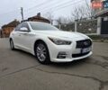 Белый Инфинити Q50, объемом двигателя 3.7 л и пробегом 124 тыс. км за 15500 $, фото 1 на Automoto.ua