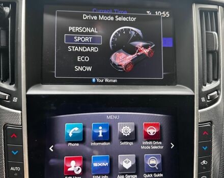 Белый Инфинити Q50, объемом двигателя 3.7 л и пробегом 129 тыс. км за 14000 $, фото 9 на Automoto.ua