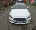 Белый Инфинити Q50, объемом двигателя 3.7 л и пробегом 124 тыс. км за 15500 $, фото 5 на Automoto.ua