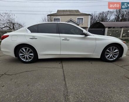 Белый Инфинити Q50, объемом двигателя 3.7 л и пробегом 124 тыс. км за 15500 $, фото 31 на Automoto.ua