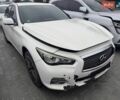 Белый Инфинити Q50, объемом двигателя 2.14 л и пробегом 198 тыс. км за 6900 $, фото 1 на Automoto.ua