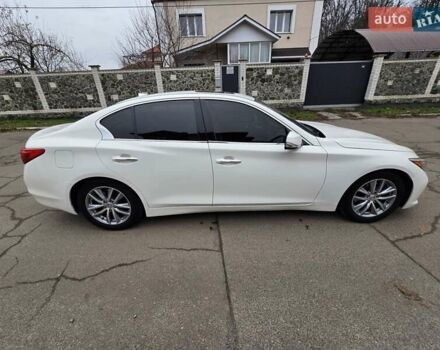 Белый Инфинити Q50, объемом двигателя 3.7 л и пробегом 124 тыс. км за 15500 $, фото 32 на Automoto.ua