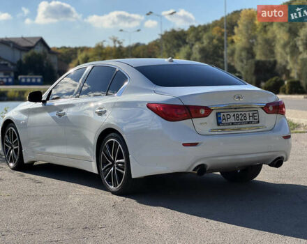 Белый Инфинити Q50, объемом двигателя 3 л и пробегом 108 тыс. км за 14999 $, фото 11 на Automoto.ua