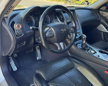 Белый Инфинити Q50, объемом двигателя 3 л и пробегом 108 тыс. км за 14999 $, фото 19 на Automoto.ua