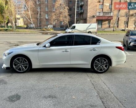 Білий Інфініті Q50, об'ємом двигуна 2.14 л та пробігом 69 тис. км за 17300 $, фото 9 на Automoto.ua