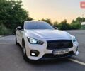 Белый Инфинити Q50, объемом двигателя 3 л и пробегом 71 тыс. км за 19700 $, фото 1 на Automoto.ua