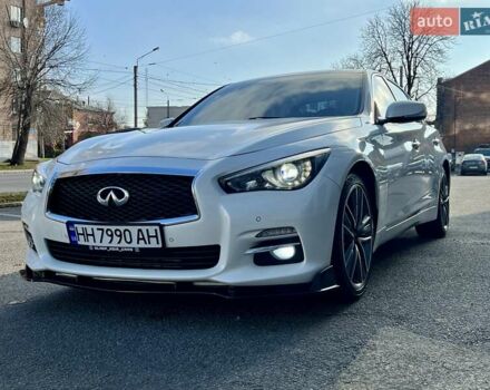 Білий Інфініті Q50, об'ємом двигуна 2.14 л та пробігом 69 тис. км за 17300 $, фото 10 на Automoto.ua