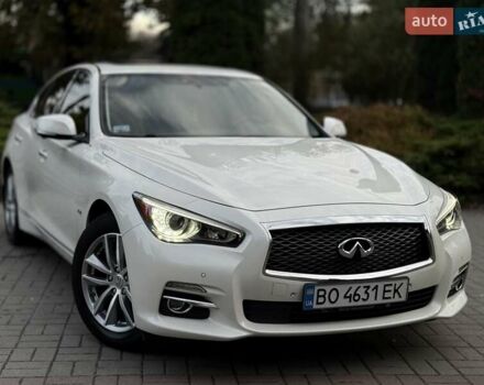 Белый Инфинити Q50, объемом двигателя 1.99 л и пробегом 119 тыс. км за 13333 $, фото 10 на Automoto.ua