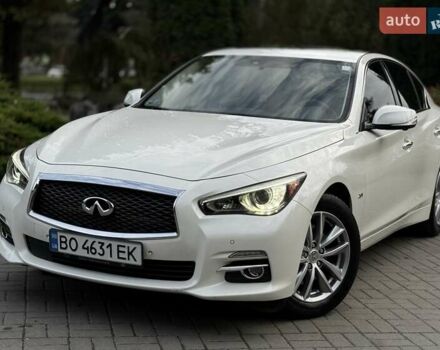 Белый Инфинити Q50, объемом двигателя 1.99 л и пробегом 119 тыс. км за 13333 $, фото 1 на Automoto.ua