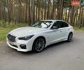 Белый Инфинити Q50, объемом двигателя 3 л и пробегом 135 тыс. км за 16000 $, фото 1 на Automoto.ua