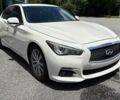 Белый Инфинити Q50, объемом двигателя 3 л и пробегом 75 тыс. км за 13200 $, фото 1 на Automoto.ua