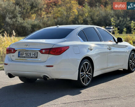 Белый Инфинити Q50, объемом двигателя 3 л и пробегом 108 тыс. км за 14999 $, фото 16 на Automoto.ua