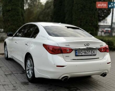 Белый Инфинити Q50, объемом двигателя 1.99 л и пробегом 119 тыс. км за 13333 $, фото 16 на Automoto.ua