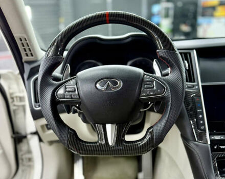 Белый Инфинити Q50, объемом двигателя 3 л и пробегом 120 тыс. км за 13900 $, фото 9 на Automoto.ua