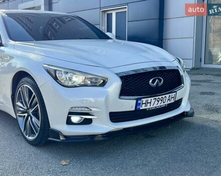 Білий Інфініті Q50, об'ємом двигуна 2.14 л та пробігом 69 тис. км за 17300 $, фото 1 на Automoto.ua