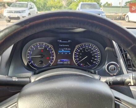 Белый Инфинити Q50, объемом двигателя 3 л и пробегом 71 тыс. км за 19700 $, фото 17 на Automoto.ua