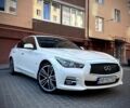 Белый Инфинити Q50, объемом двигателя 2.14 л и пробегом 132 тыс. км за 15800 $, фото 1 на Automoto.ua