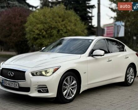 Белый Инфинити Q50, объемом двигателя 1.99 л и пробегом 119 тыс. км за 13333 $, фото 13 на Automoto.ua