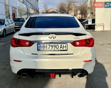 Білий Інфініті Q50, об'ємом двигуна 2.14 л та пробігом 69 тис. км за 17300 $, фото 6 на Automoto.ua