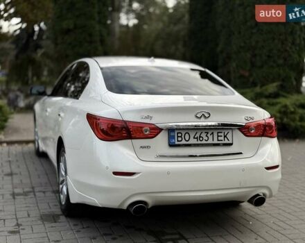 Белый Инфинити Q50, объемом двигателя 1.99 л и пробегом 119 тыс. км за 13333 $, фото 17 на Automoto.ua