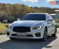 Белый Инфинити Q50, объемом двигателя 3 л и пробегом 108 тыс. км за 14999 $, фото 1 на Automoto.ua