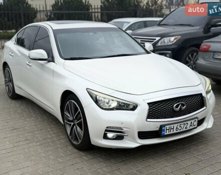 Білий Інфініті Q50, об'ємом двигуна 2.14 л та пробігом 187 тис. км за 15499 $, фото 5 на Automoto.ua