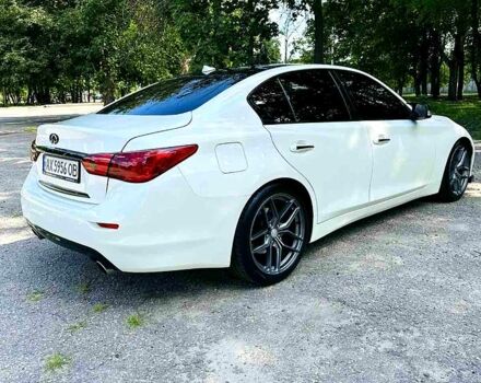 Білий Інфініті Q50, об'ємом двигуна 2 л та пробігом 116 тис. км за 16999 $, фото 1 на Automoto.ua