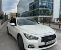 Белый Инфинити Q50, объемом двигателя 3 л и пробегом 123 тыс. км за 15900 $, фото 1 на Automoto.ua