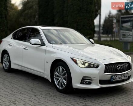 Белый Инфинити Q50, объемом двигателя 1.99 л и пробегом 119 тыс. км за 13333 $, фото 22 на Automoto.ua