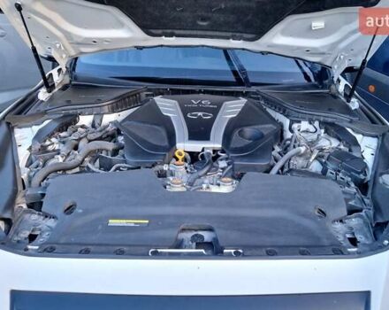 Белый Инфинити Q50, объемом двигателя 3 л и пробегом 71 тыс. км за 19700 $, фото 15 на Automoto.ua