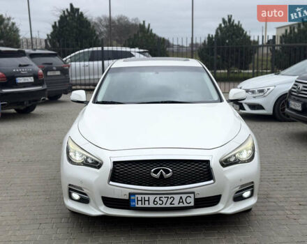 Білий Інфініті Q50, об'ємом двигуна 2.14 л та пробігом 187 тис. км за 15499 $, фото 1 на Automoto.ua