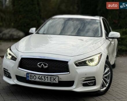 Белый Инфинити Q50, объемом двигателя 1.99 л и пробегом 119 тыс. км за 13333 $, фото 2 на Automoto.ua