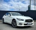 Белый Инфинити Q50, объемом двигателя 2.14 л и пробегом 126 тыс. км за 16000 $, фото 1 на Automoto.ua