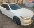 Белый Инфинити Q50, объемом двигателя 3 л и пробегом 136 тыс. км за 15500 $, фото 1 на Automoto.ua