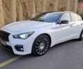 Белый Инфинити Q50, объемом двигателя 3 л и пробегом 71 тыс. км за 18500 $, фото 1 на Automoto.ua