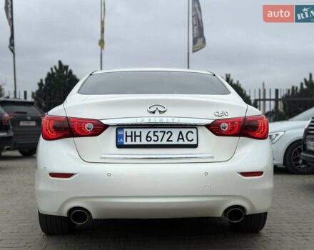Білий Інфініті Q50, об'ємом двигуна 2.14 л та пробігом 187 тис. км за 15499 $, фото 8 на Automoto.ua