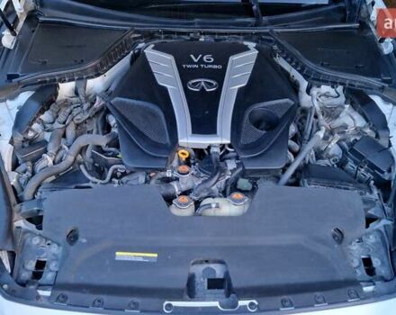 Белый Инфинити Q50, объемом двигателя 3 л и пробегом 71 тыс. км за 19700 $, фото 16 на Automoto.ua