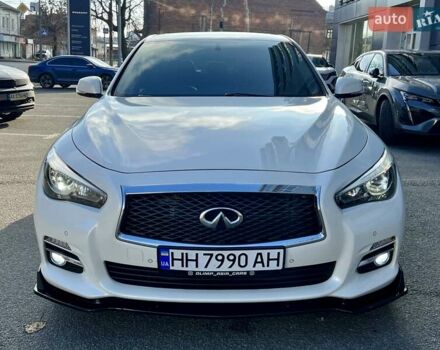Белый Инфинити Q50, объемом двигателя 2.14 л и пробегом 69 тыс. км за 17100 $, фото 11 на Automoto.ua